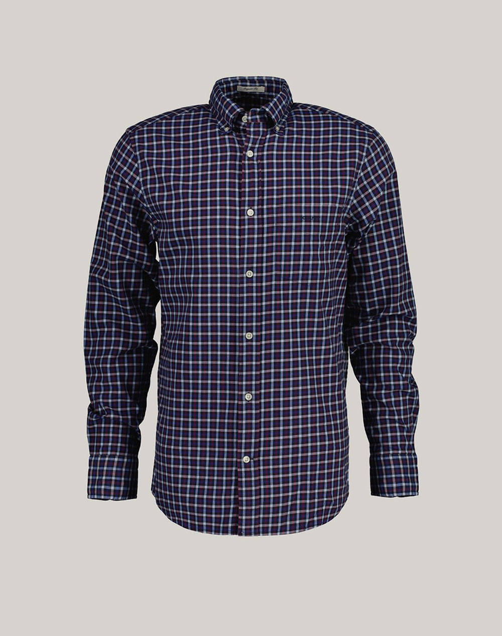 GANT CAMASA REG TWILL MICRO MULTI CHECK SHIRT