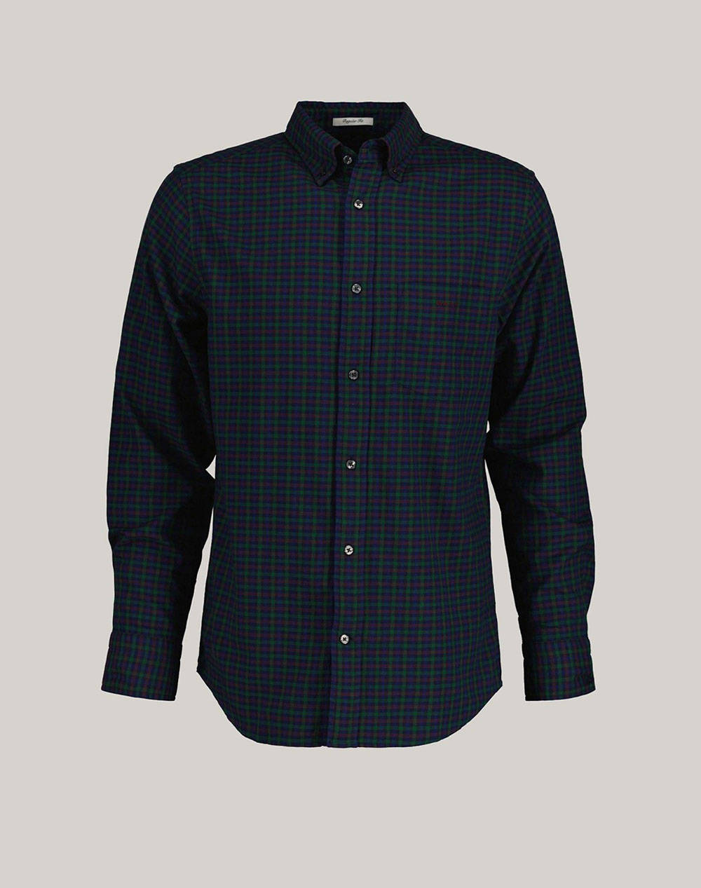 GANT CAMASA REG TWILL MICRO MULTI CHECK SHIRT