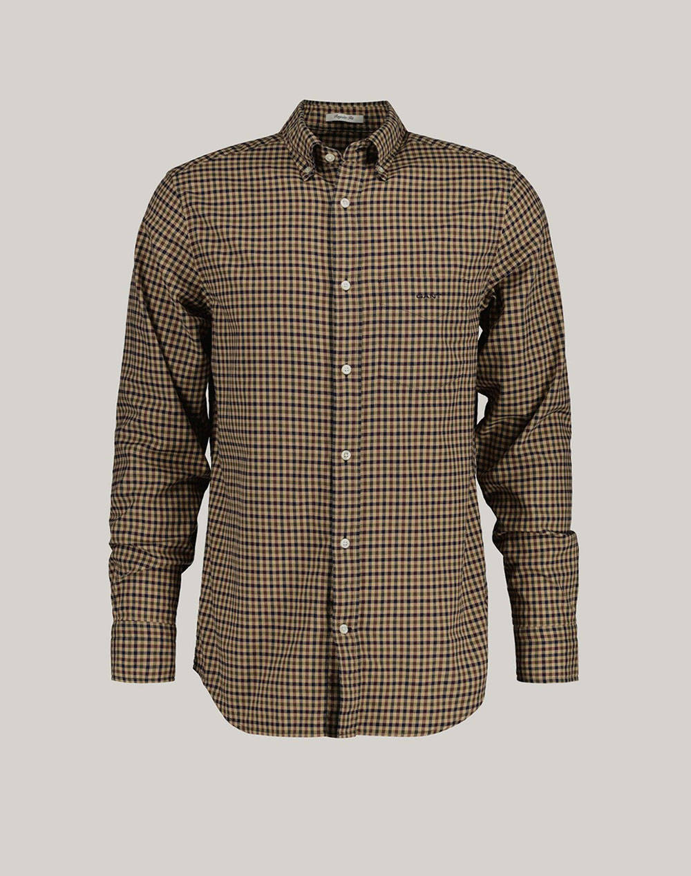 GANT CAMASA REG TWILL MICRO MULTI CHECK SHIRT