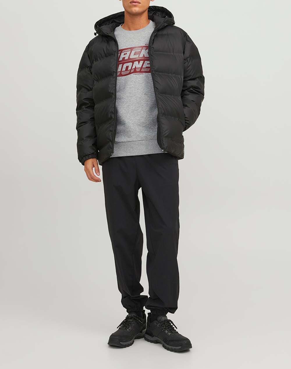 JACK&JONES JCONIGHT SWEAT CREW NECK FST