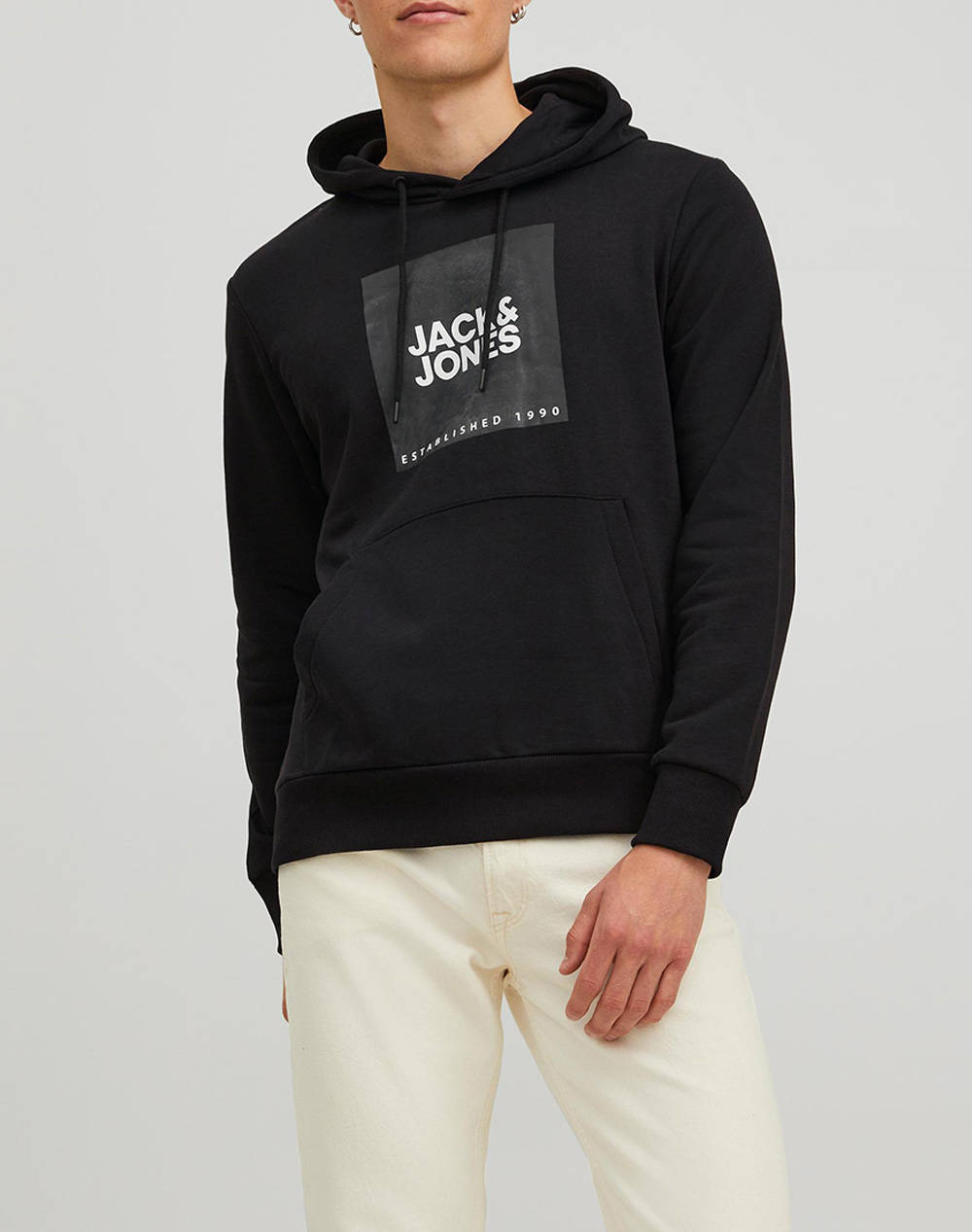 JACK&JONES JJEROVER SWEAT HOOD SN