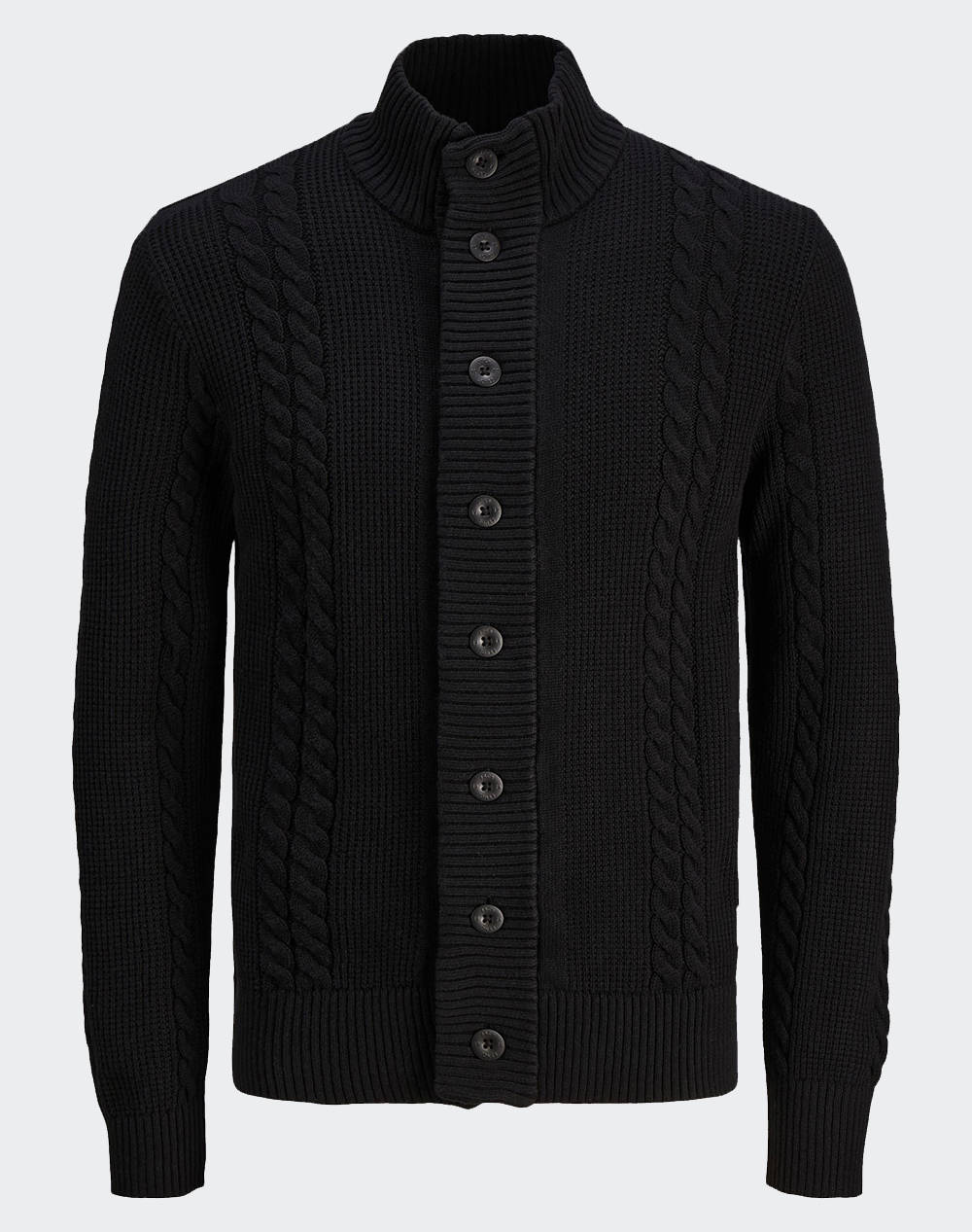 JACK&JONES JCOGRID CABLE KNIT CARDIGAN