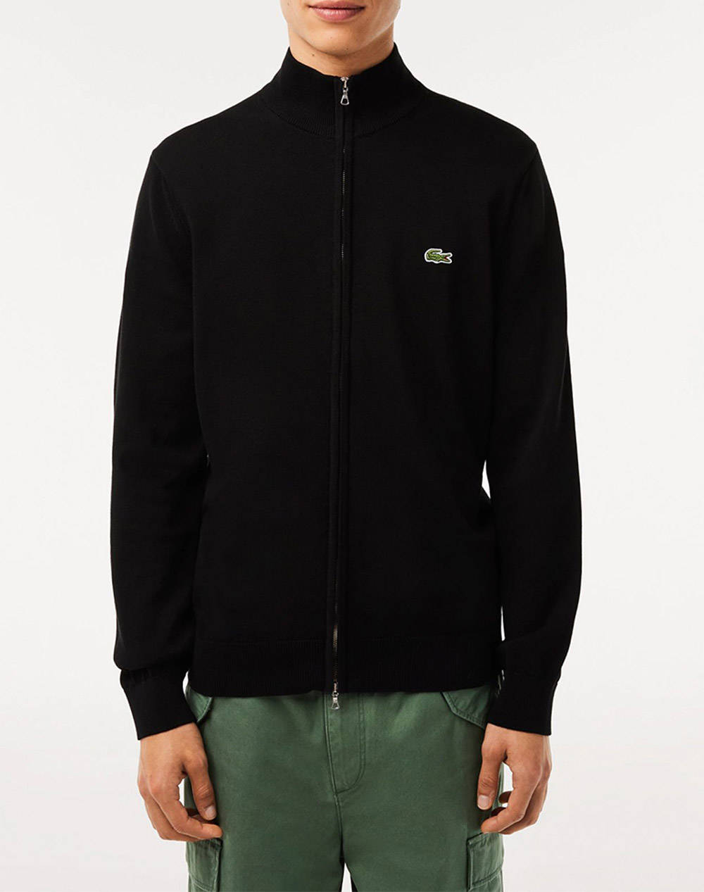 LACOSTE JACHETA TRICOTATA SWEATER