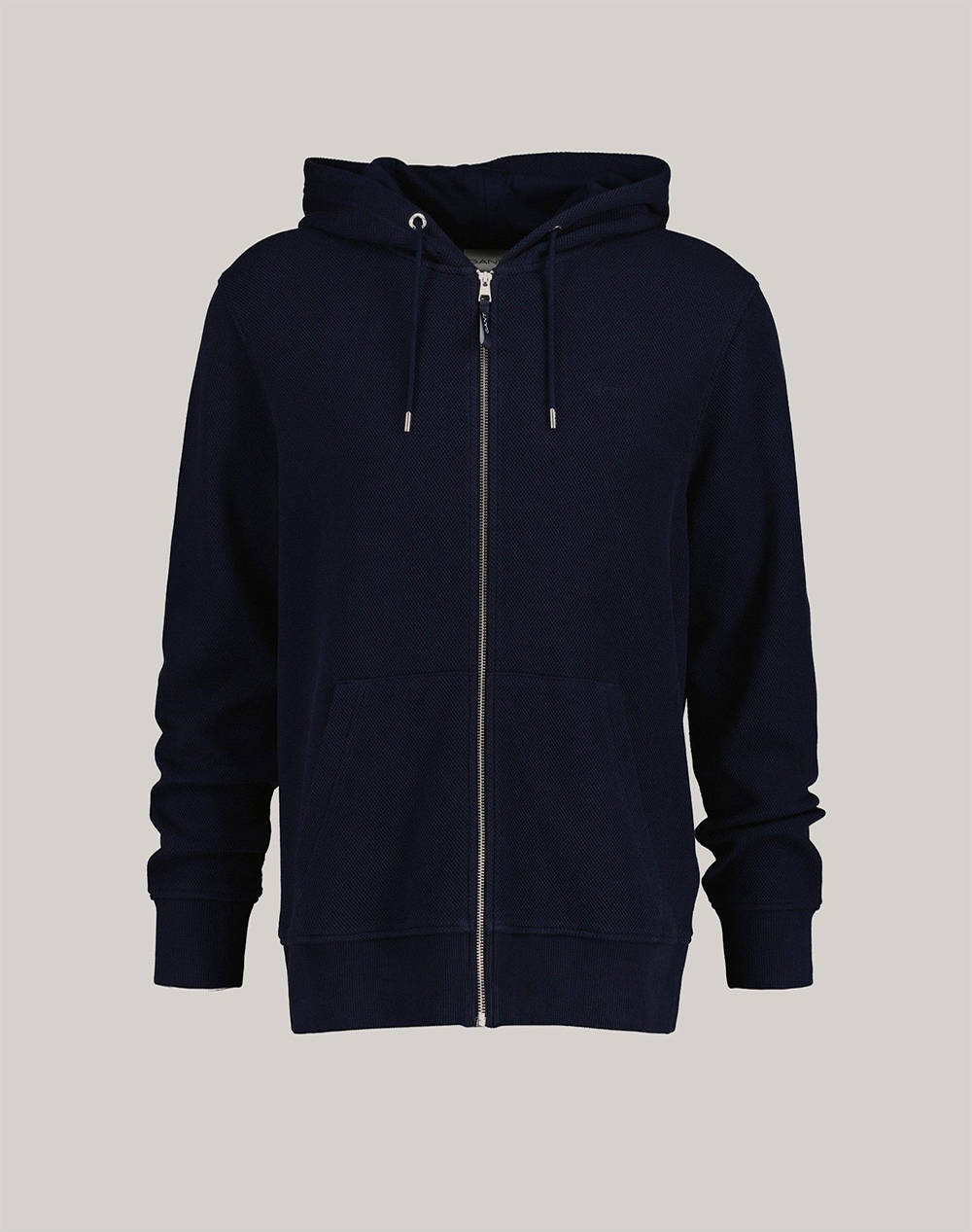 GANT JACHETA HANORAC WAFFLE TEXTURE ZIP HOODIE