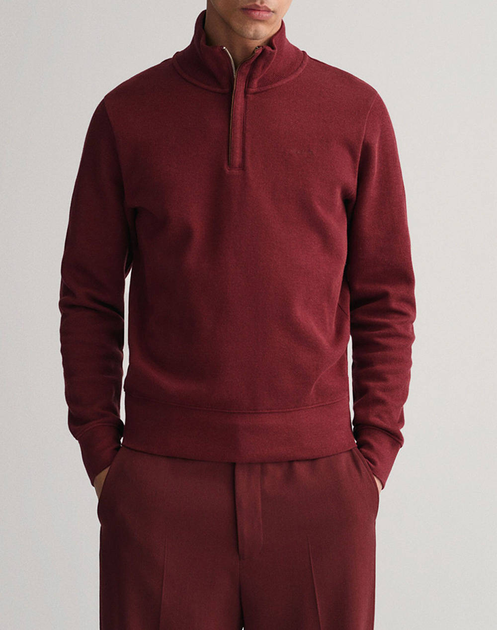 GANT HANORAC SACKER RIB HALF ZIP