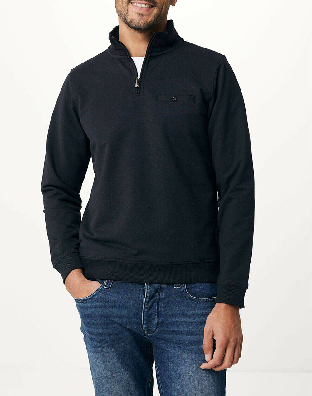 MEXX 1/2 Zip sweater with pocket