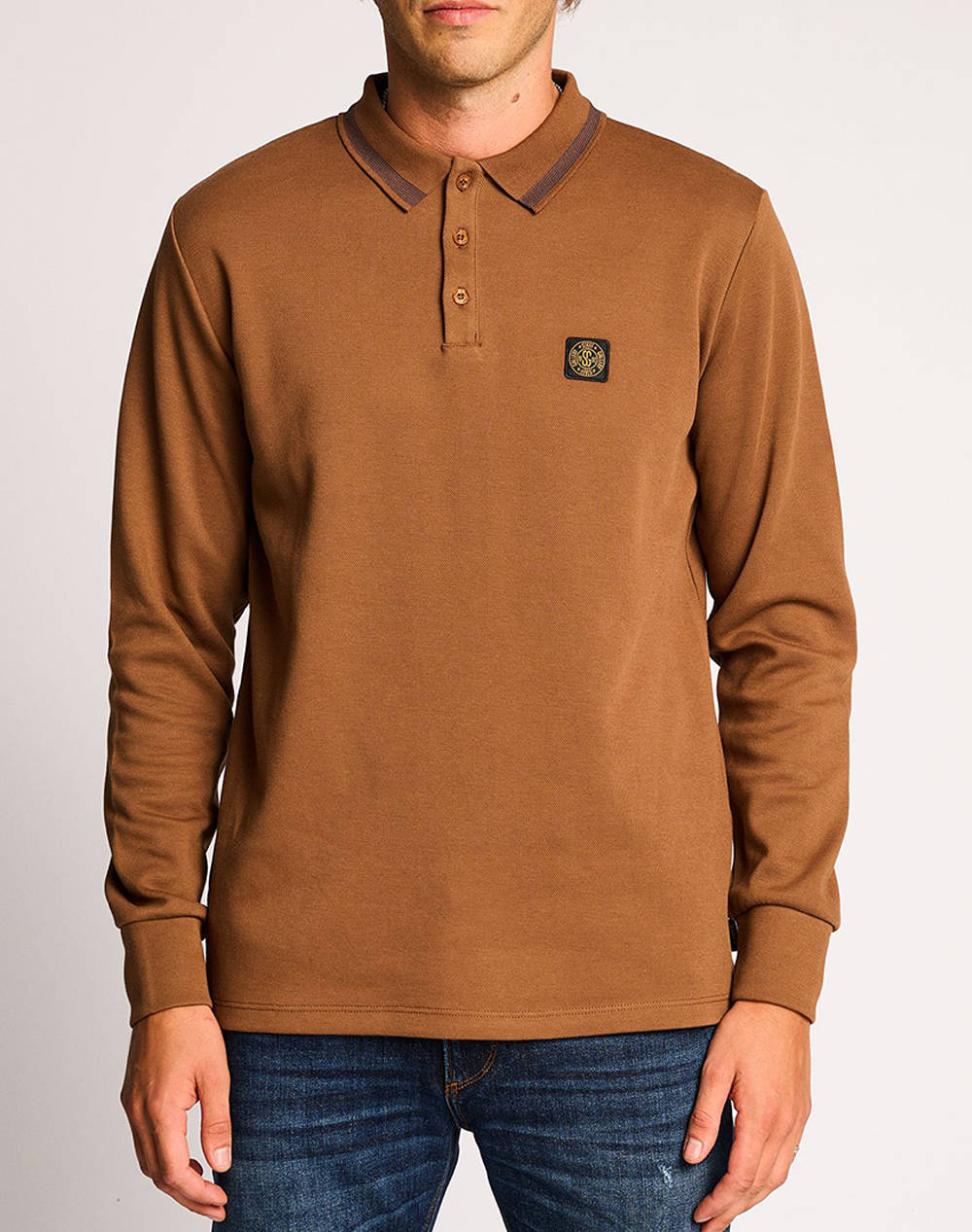 STAFF Sentio Man Polo Longsleeve