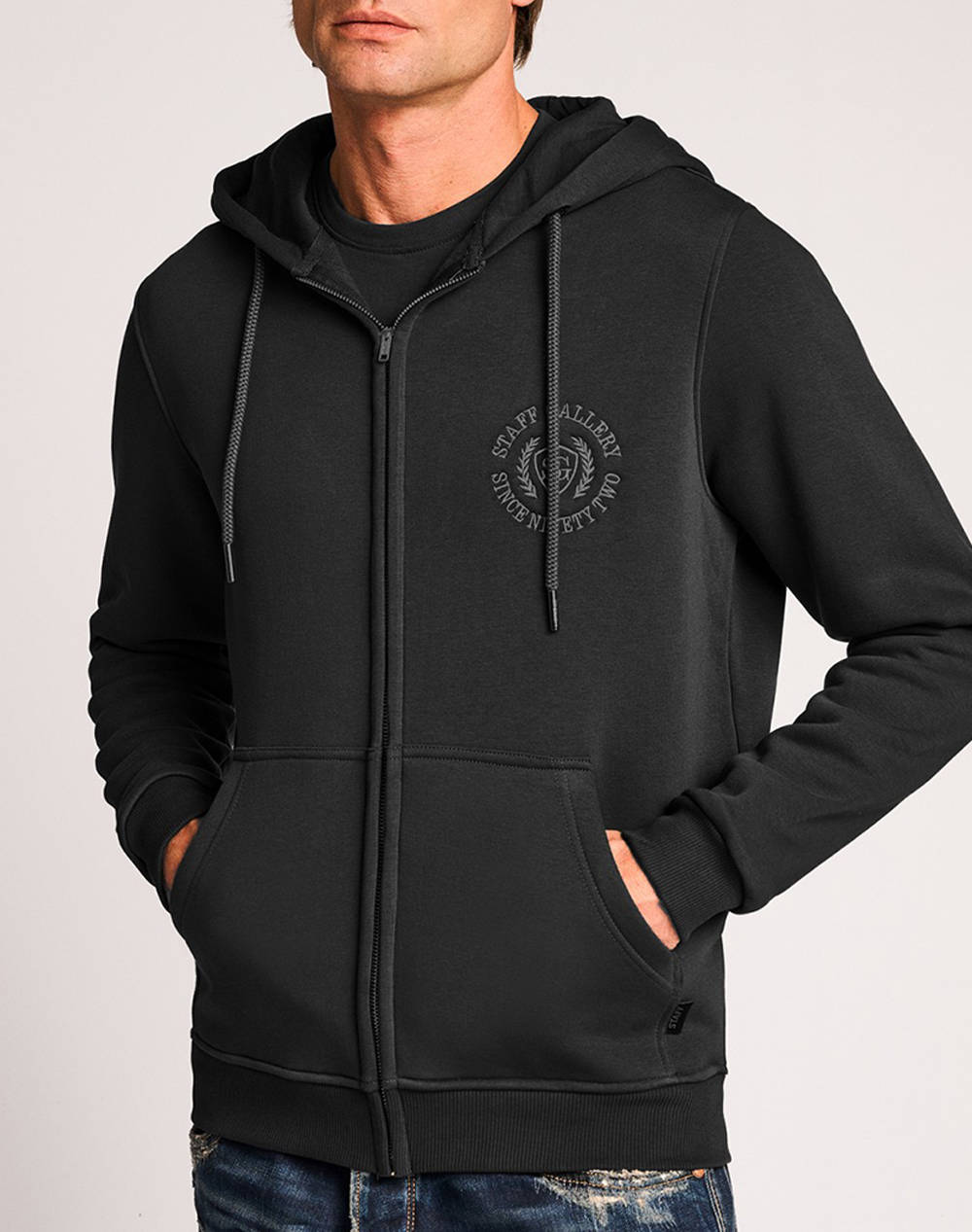 STAFF Darwin Man Zip Hoodie