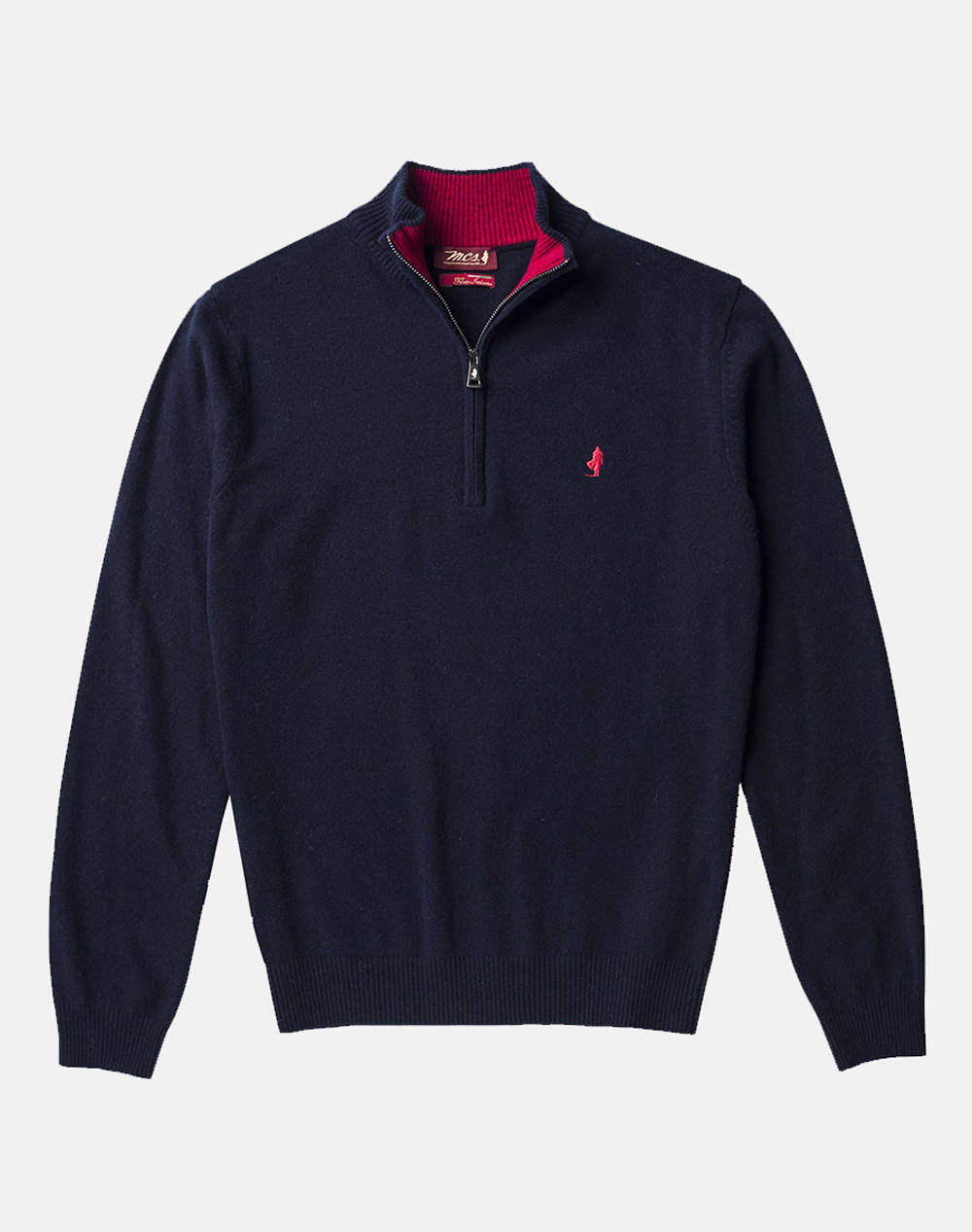 MCS MARLBORO F12 HALF-ZIP SWEATER