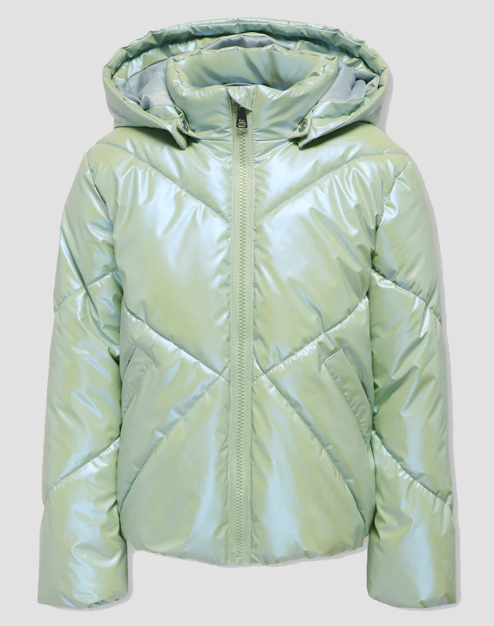 ONLY KOGJODIE METALLIC HOOD PUFFER