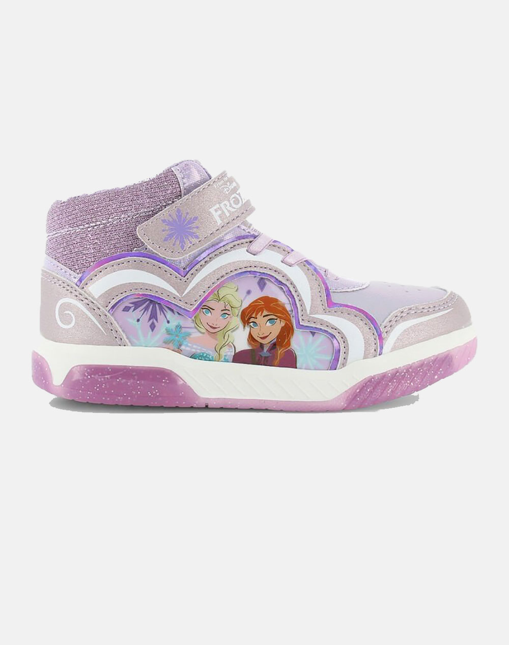 DISNEY Mid cut shoe with Lights TPR sole