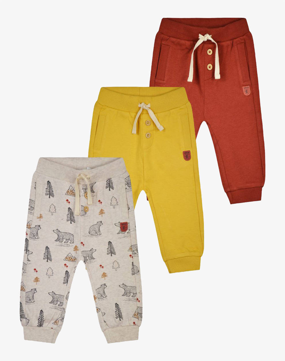 ENERGIERS PANTALONI BEBE BAIAT (SET 3 PIESE)