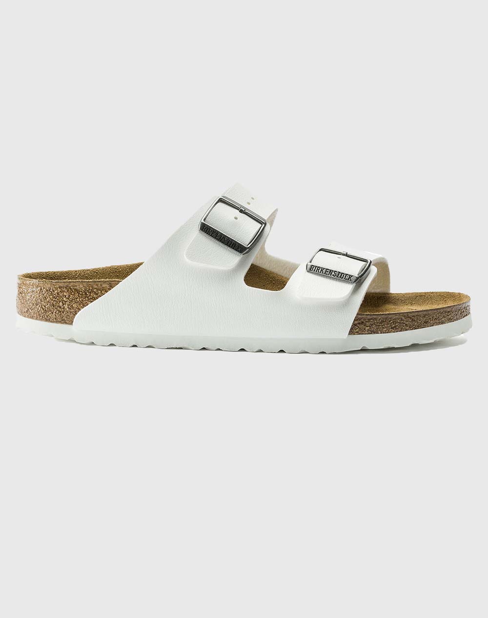 BIRKENSTOCK SYNTHETICS ARIZONA BF WHITE 35 - 46 NARROW CORE ESSENTIAL PAPUCI UNISEX