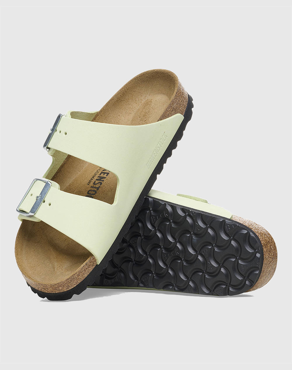 BIRKENSTOCK BS CLASSIC ARIZONA LENB FADED LIME 35 - 43 NARROW SEASONAL SANDALE DE DAMA