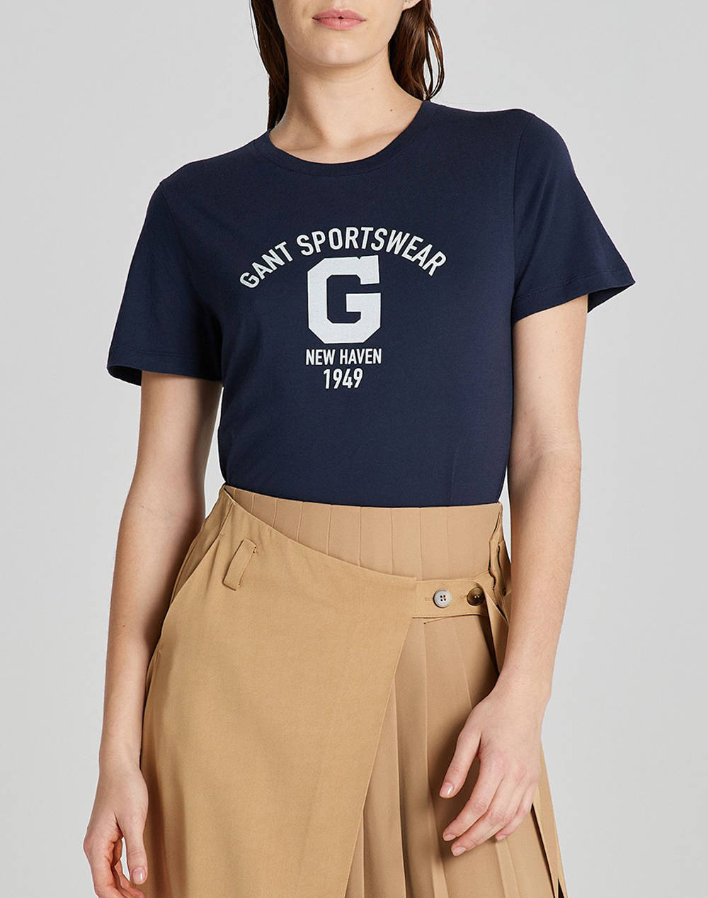 GANT BLUZA REG LOGO SS T-SHIRT