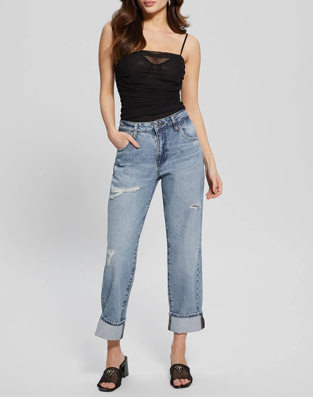 GUESS CELIA BOYFRIEND JEAN PANTALONI DE DAMA