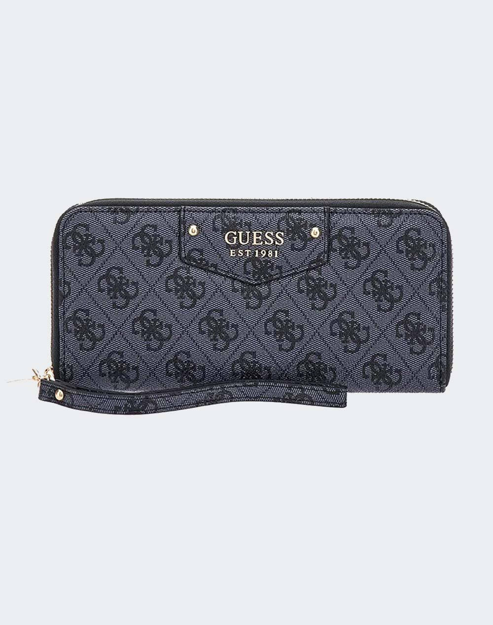 GUESS ECO BRENTON SLG LRG ZIP AROUND (Dimensiuni: 20 x 10 x 2 cm.)