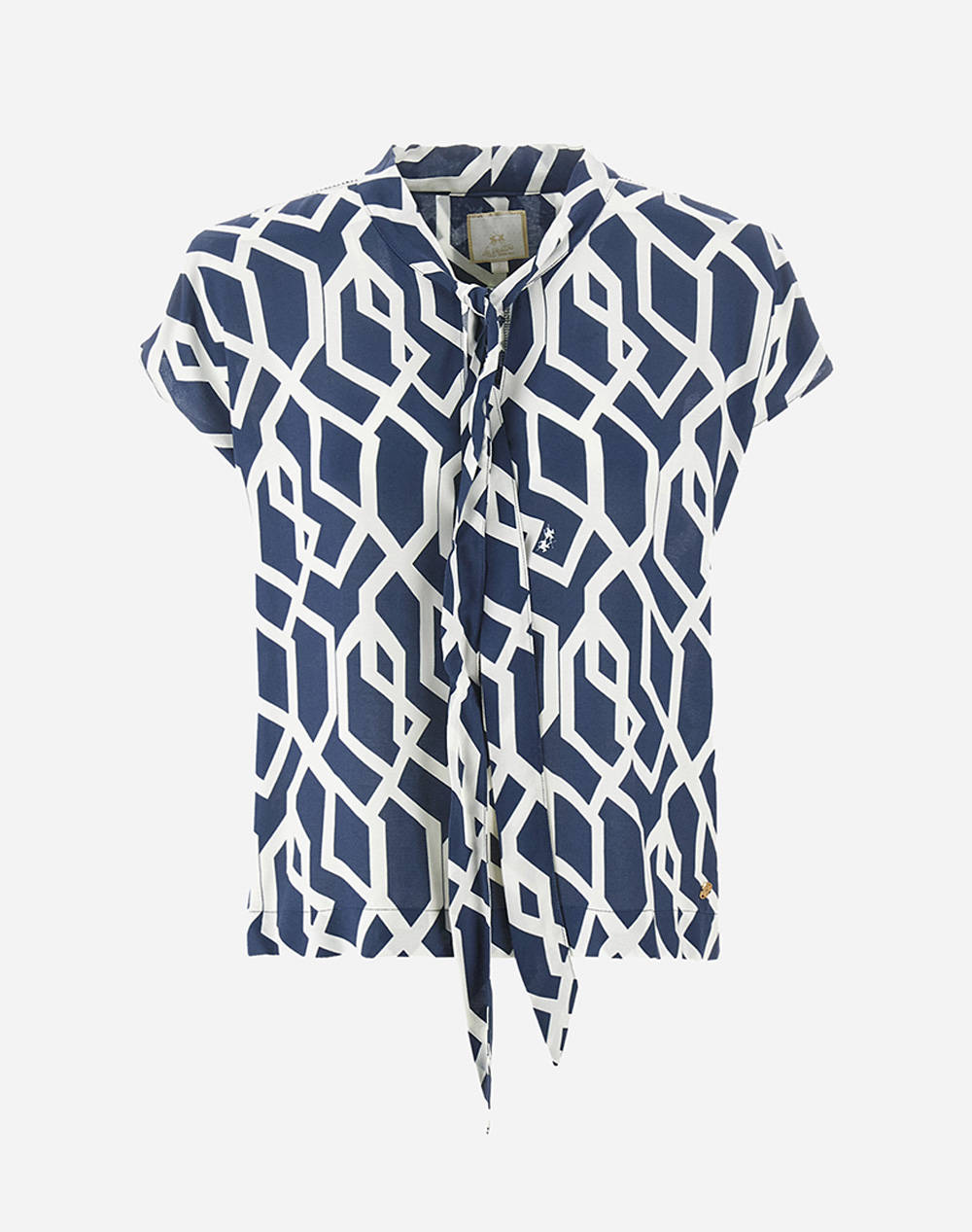 LA MARTINA CAMASA ΚΜ WOMAN SHIRT S/S PRINTED POPELI