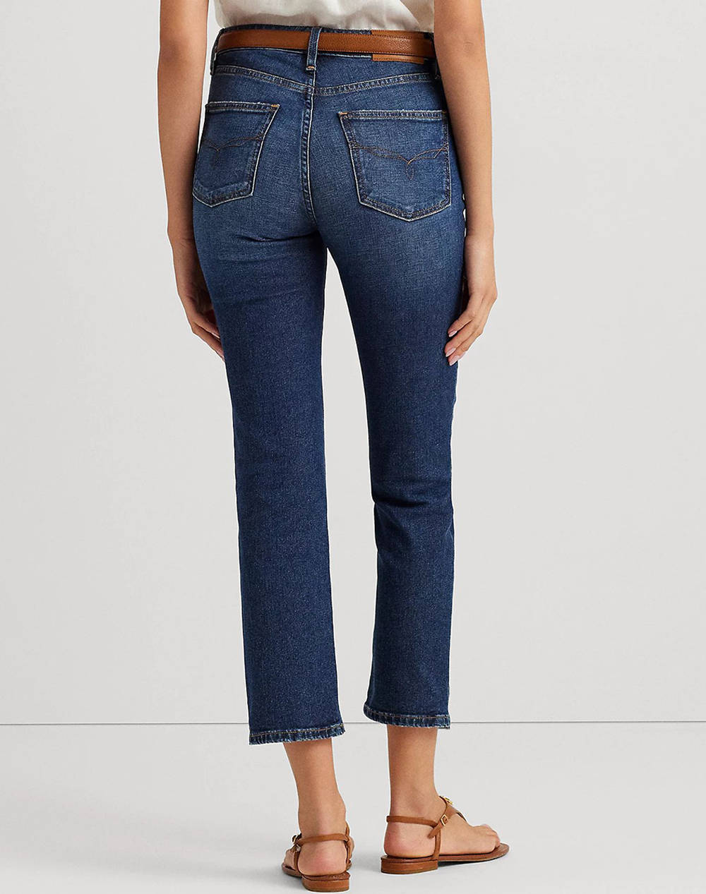 LAUREN RALPH LAUREN LOW STR DENIM-JEAN