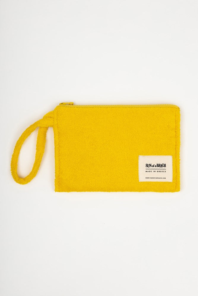 SUN OF A BEACH Super Yellow | Little Waterproof Pouch (Dimensiuni: 26 x 17 cm.)