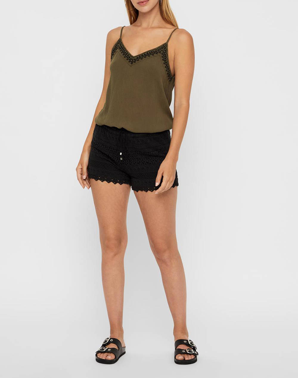 VERO MODA VMHONEY LACE SHORTS WVN GA