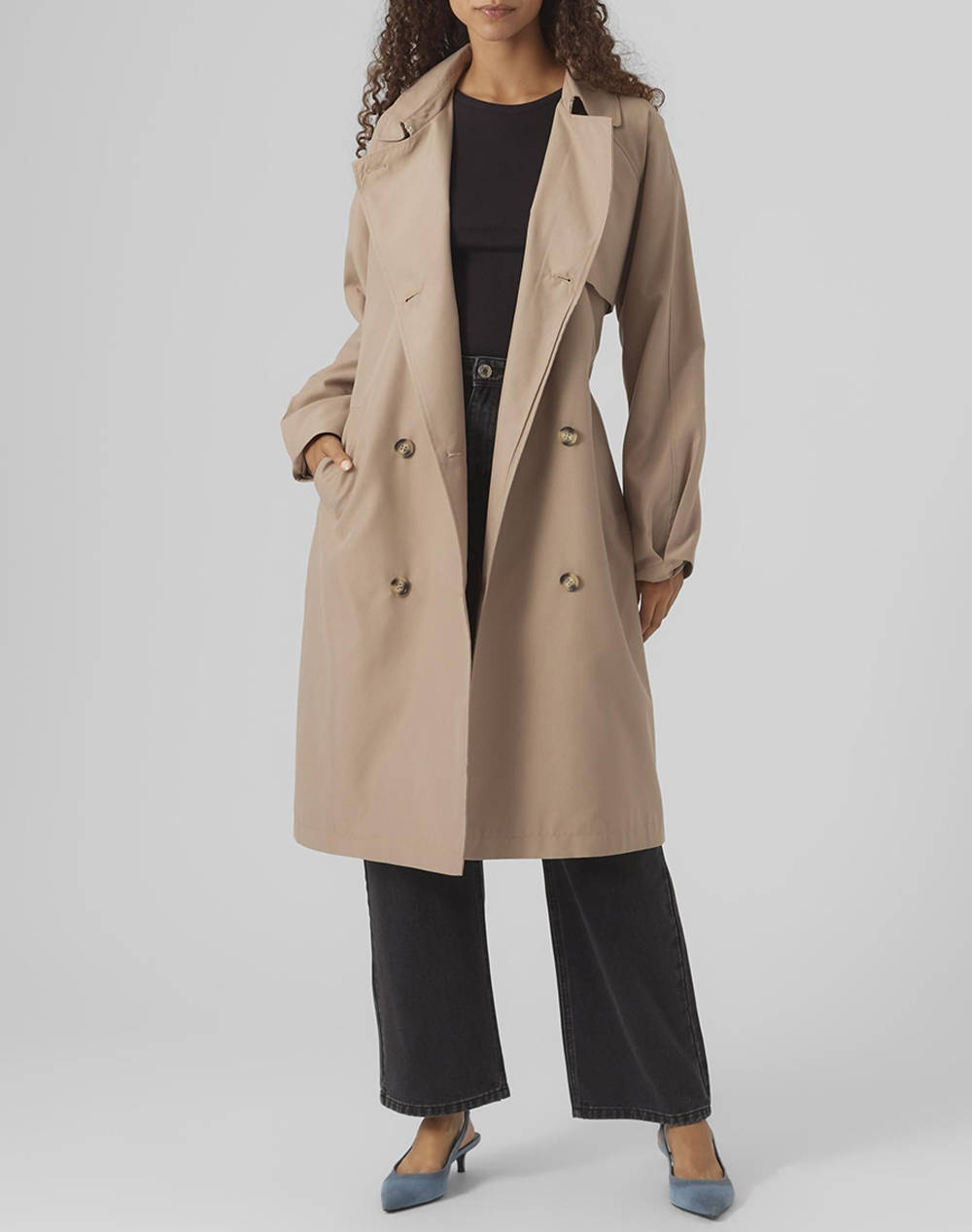 VERO MODA VMDOREEN LONG TRENCHCOAT BOOS