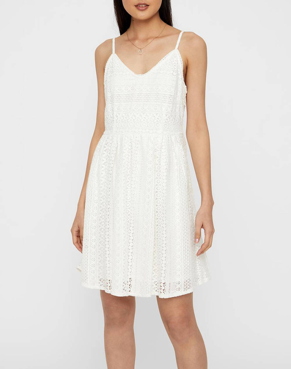 VERO MODA VMHONEY LACE SINGLET DRESS WVN GA