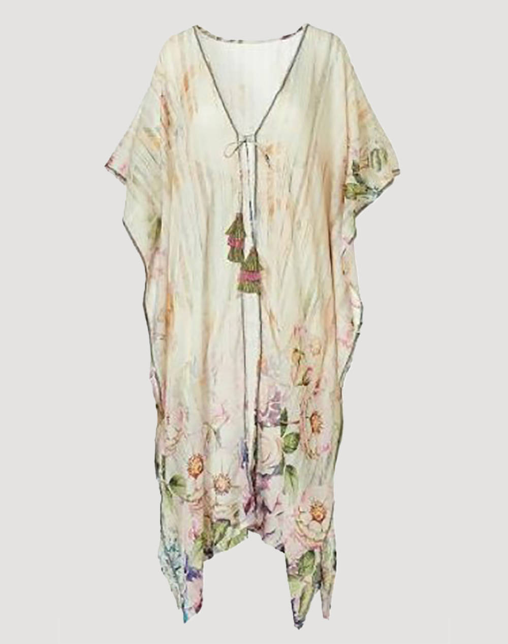 AMOR IT42433 AP-SS19-20-043 PRINT PONCHU BEIGE