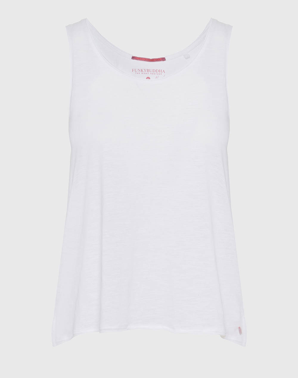 FUNKY BUDDHA Tank top de dama, monocrom - The essentials