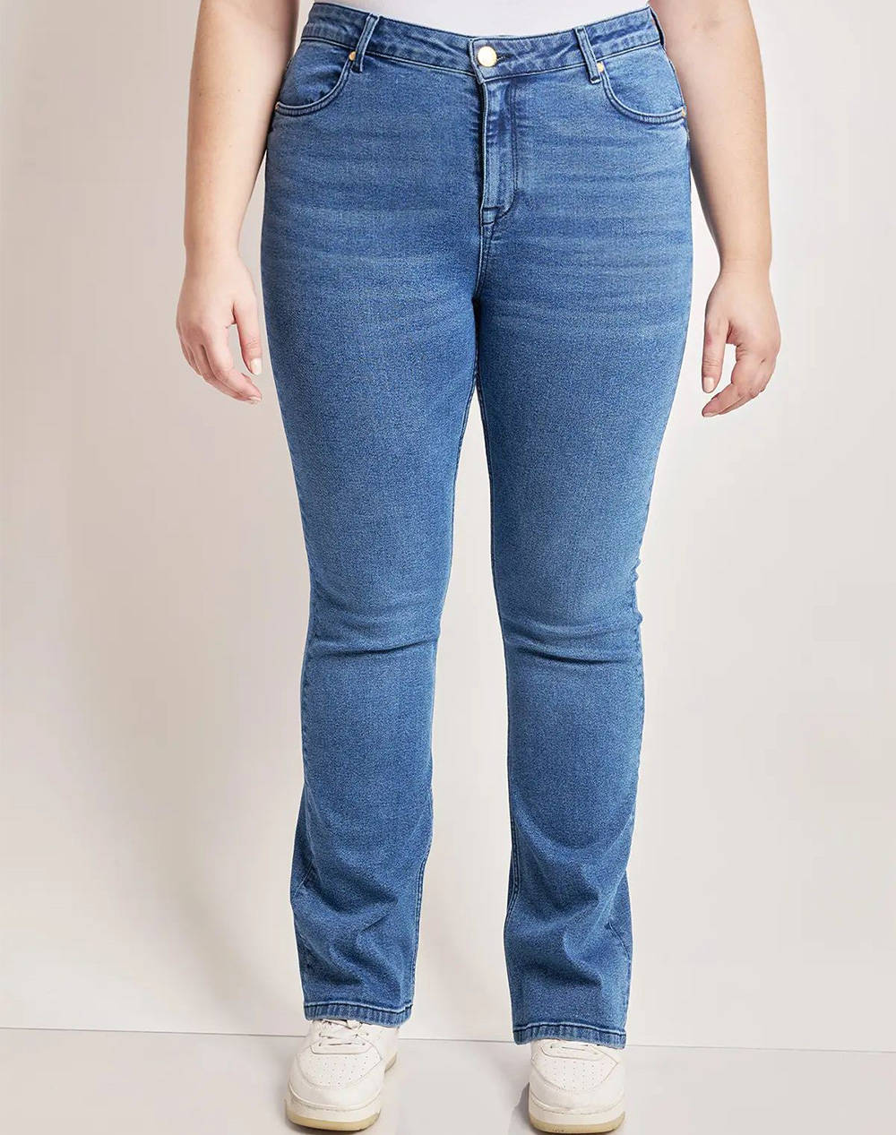 PARABITA Pantaloni Denim Flare fit