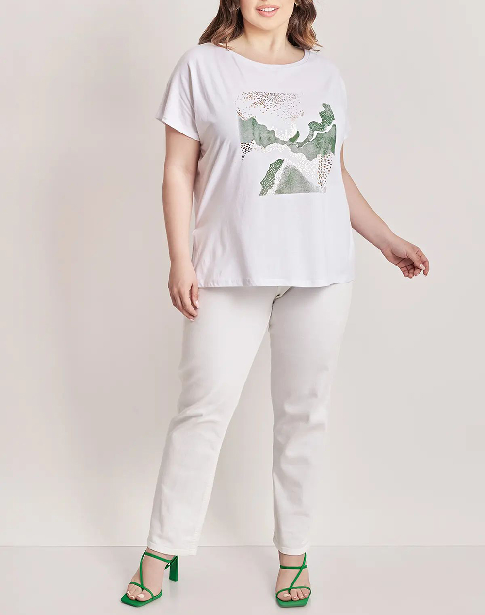 PARABITA T-shirt de dama cu model tiparit