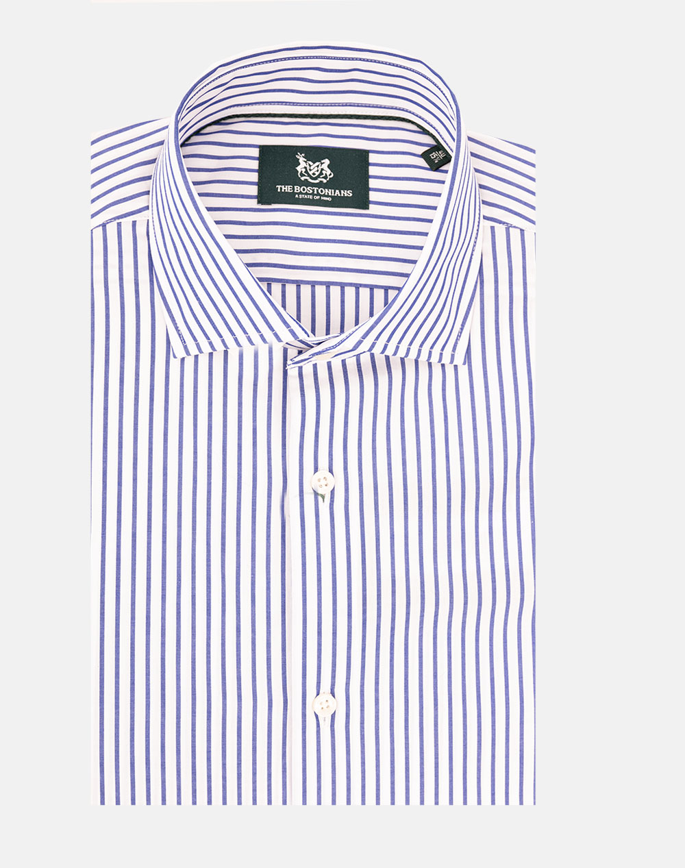 THE BOSTONIANS CAMASA ACORN POPLIN CUSTOM FIT Stripe POPLIN Semi-Rex Custom Fit