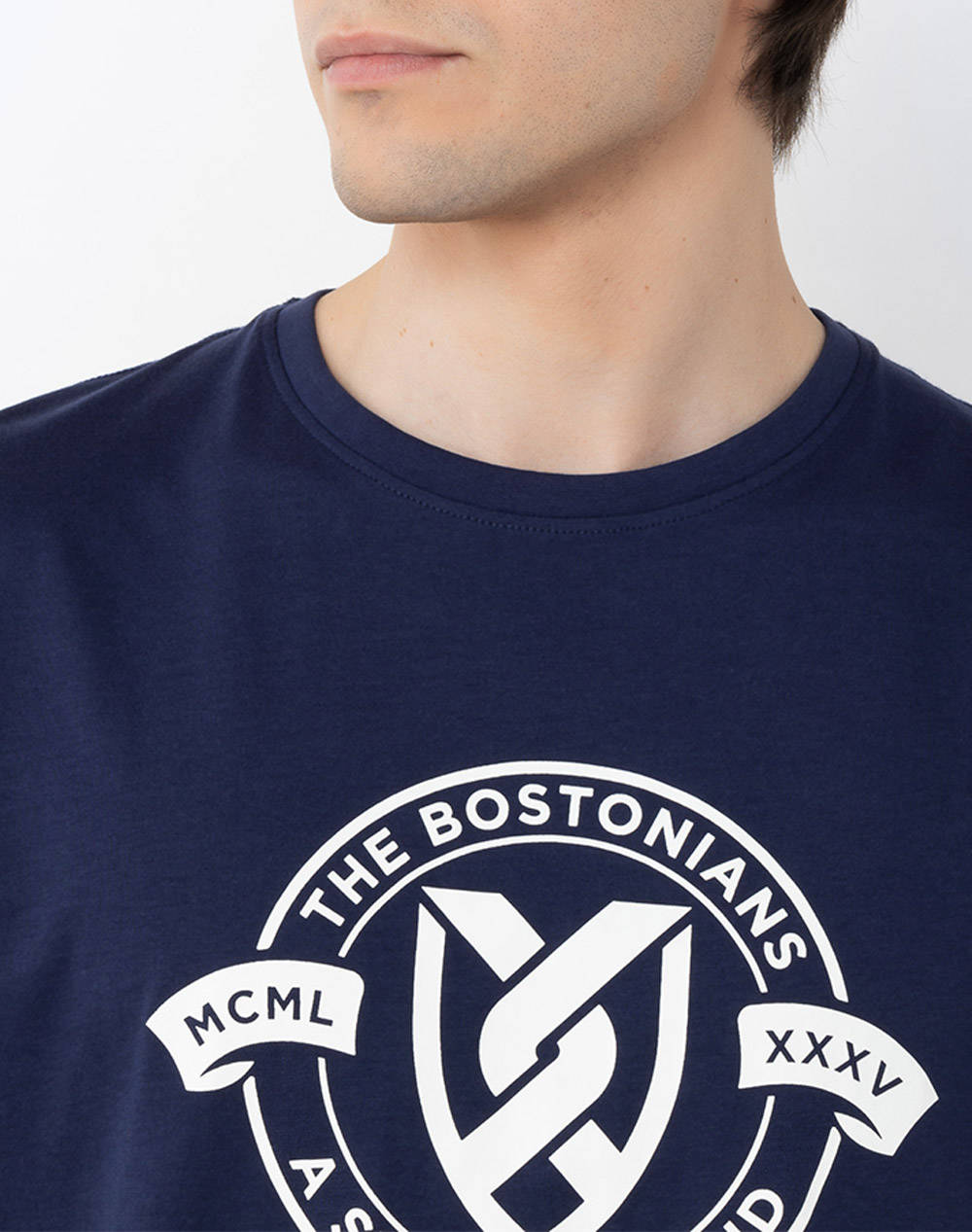 THE BOSTONIANS BLUZA T-SHIRT ALL HAIL LOGO REGULAR