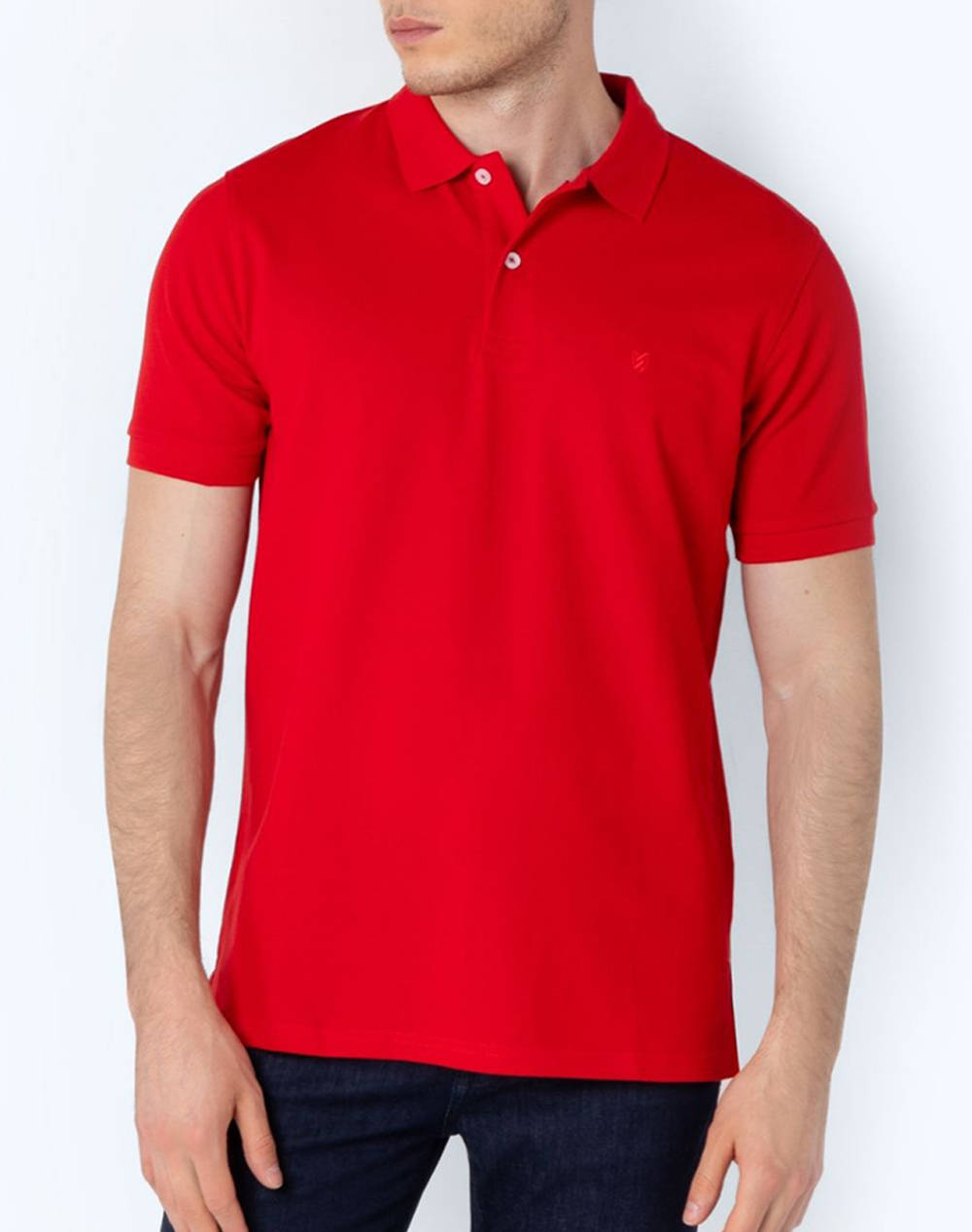 THE BOSTONIANS BLUZA POLO PIQUE REGULAR FIT