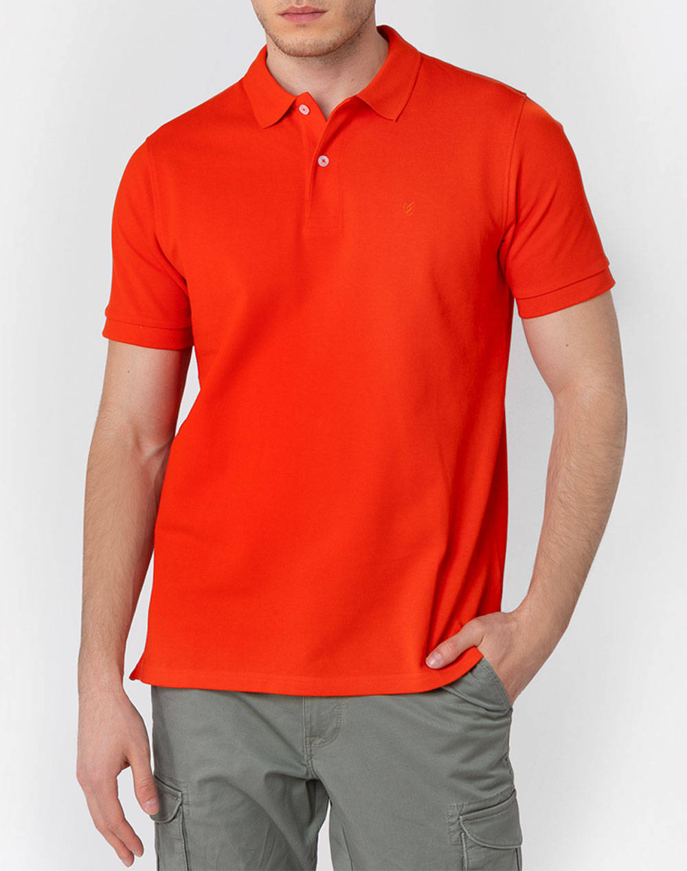 THE BOSTONIANS BLUZA POLO PIQUE REGULAR FIT