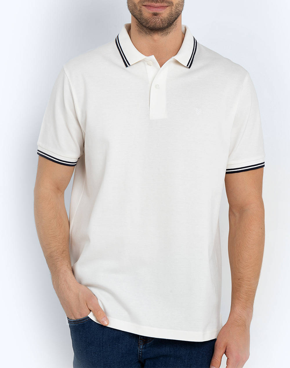 THE BOSTONIANS BLUZA POLO PIQUE TWIN TIPPED REGULAR