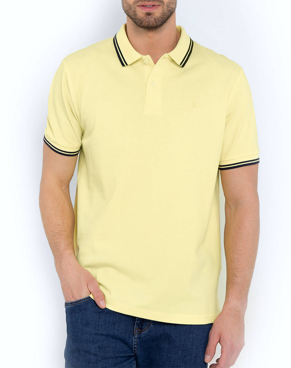 THE BOSTONIANS BLUZA POLO PIQUE TWIN TIPPED REGULAR