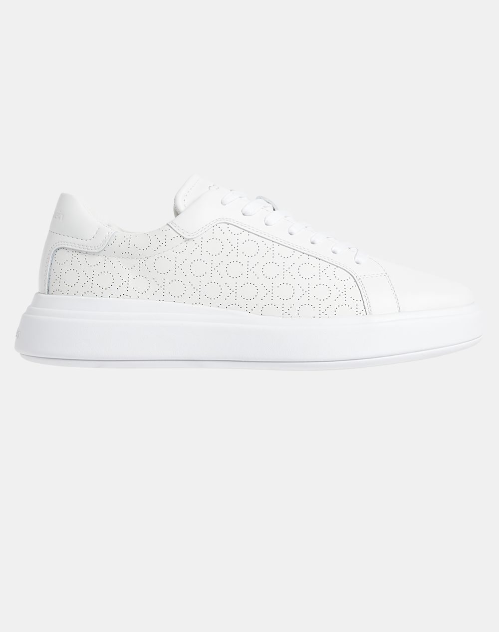 CALVIN KLEIN LOW TOP LACE UP LTH PERF MONO