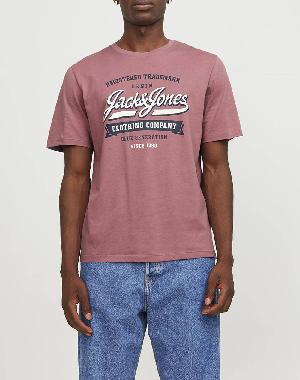 JACK&JONES JJELOGO TEE SS O-NECK 2 COL SS24 SN