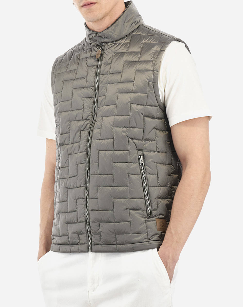 LA MARTINA GEACA MAN VEST IRIDESCENT NYLON