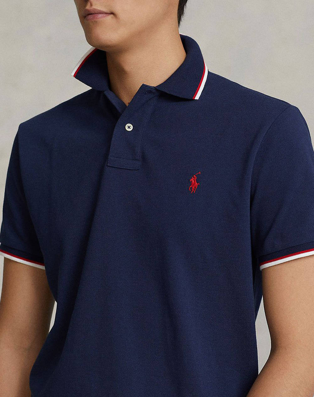 RALPH LAUREN SSKCCMSLMM1-SHORT SLEEVE-POLO SHIRT