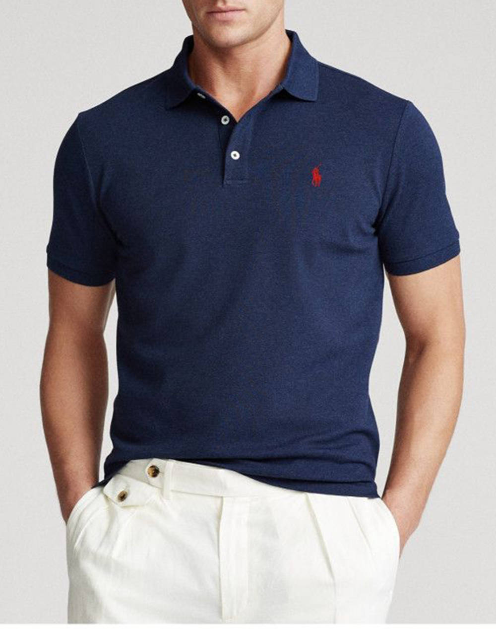 RALPH LAUREN SSKCSLM1-SHORT SLEEVE-KNIT