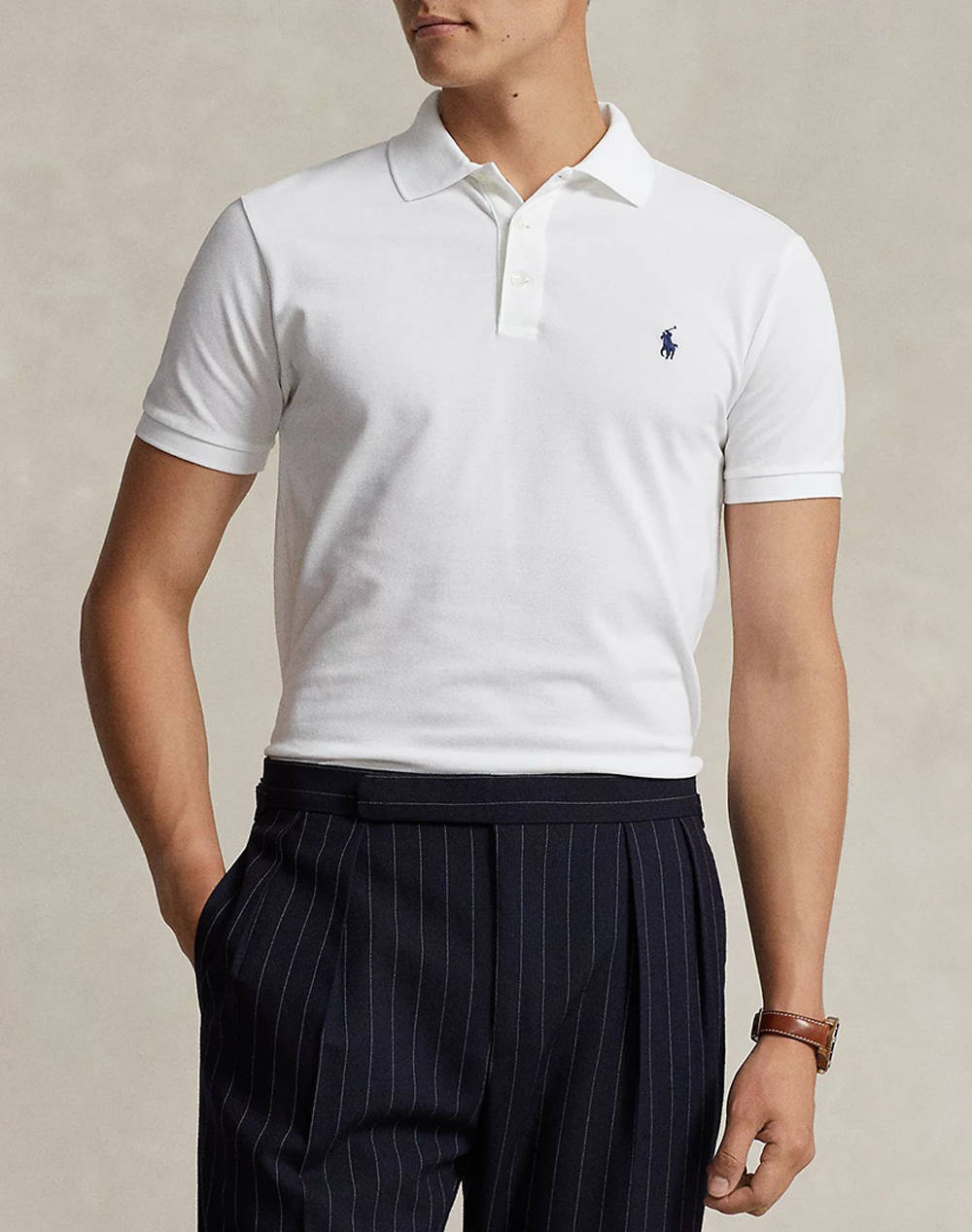 RALPH LAUREN SSKCSLM1-SHORT SLEEVE-KNIT