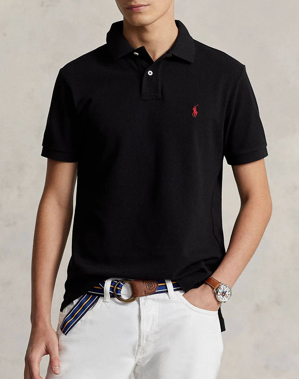 RALPH LAUREN SSKCCMSLM1-SHORT SLEEVE-KNIT