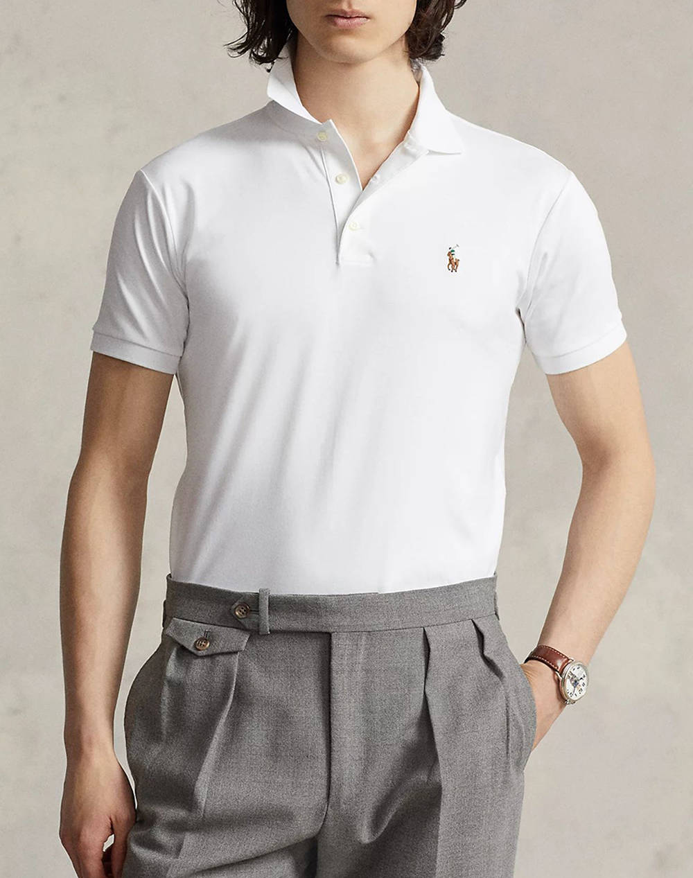 RALPH LAUREN SSKCSLM-SHORT SLEEVE-KNIT