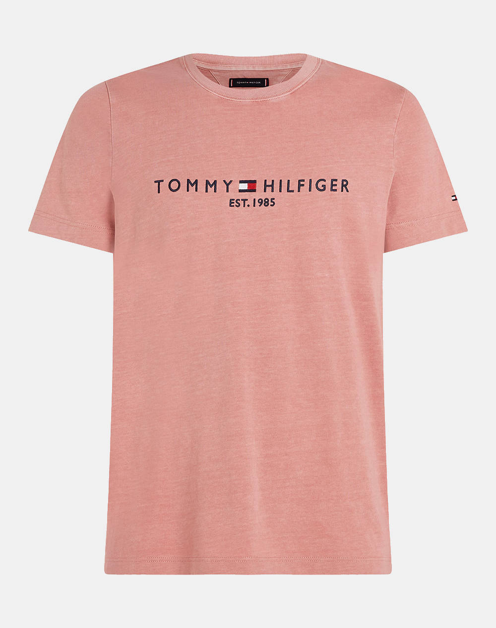 TOMMY HILFIGER GARMENT DYE TOMMY LOGO TEE