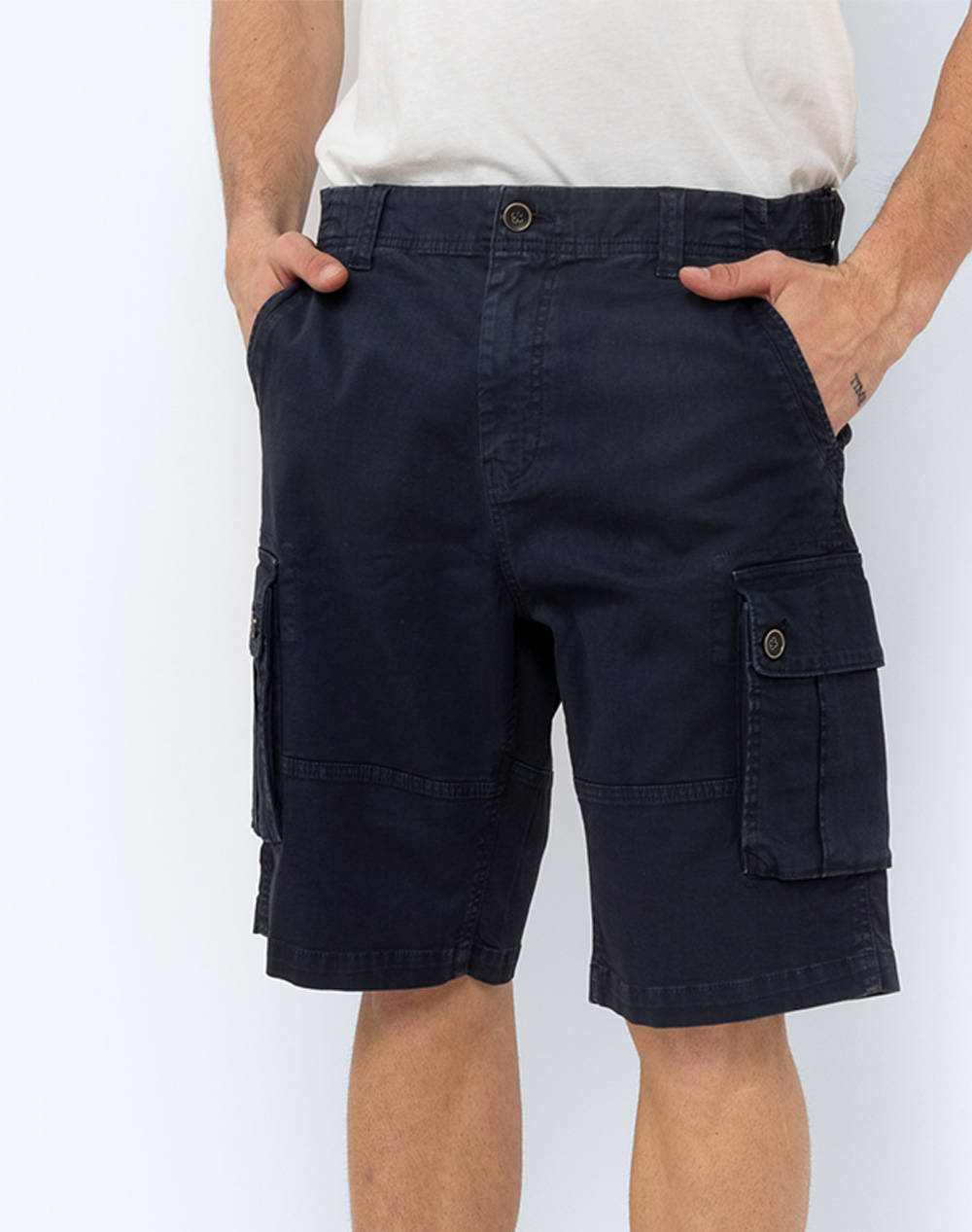 THE BOSTONIANS PANTALONI SCURTI CARGO REGULAR FIT