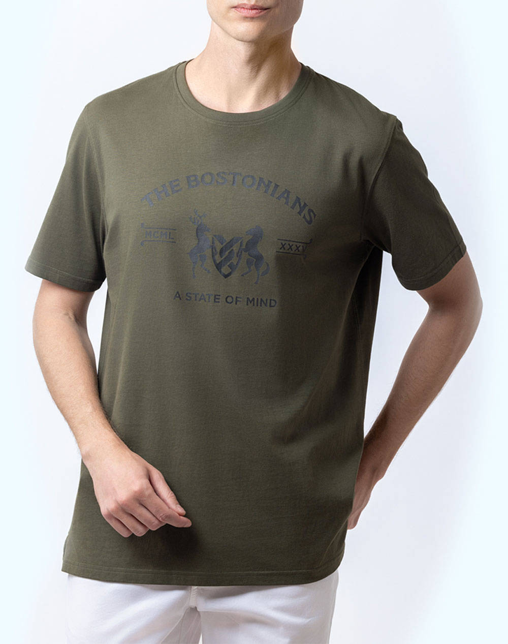 THE BOSTONIANS BLUZA T-SHIRT THE BOSTONIANS LOGO