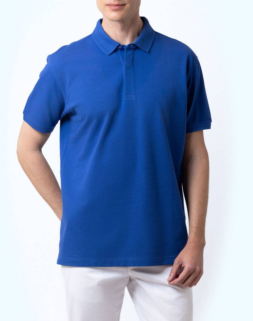 THE BOSTONIANS BLUZA POLO PIQUE PIMA COTTON REGULAR