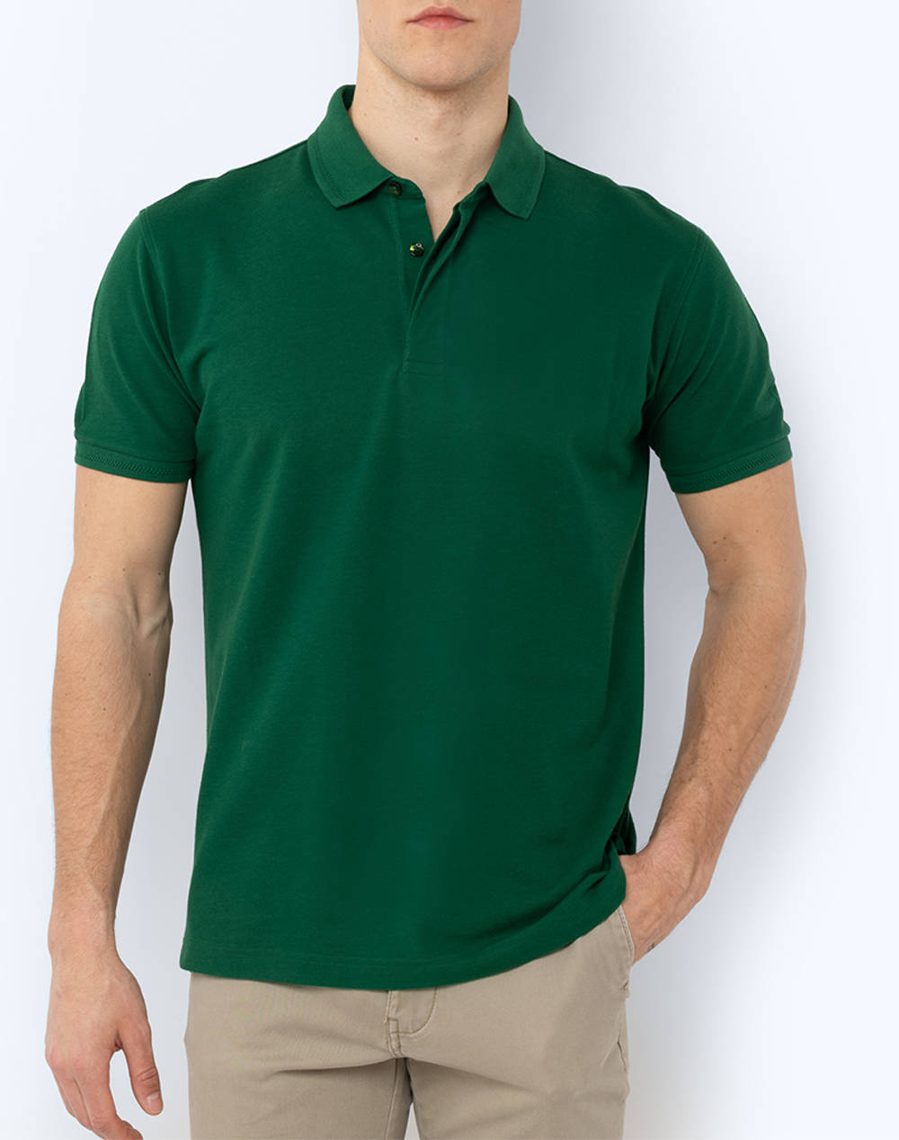 THE BOSTONIANS BLUZA POLO PIQUE PIMA COTTON REGULAR